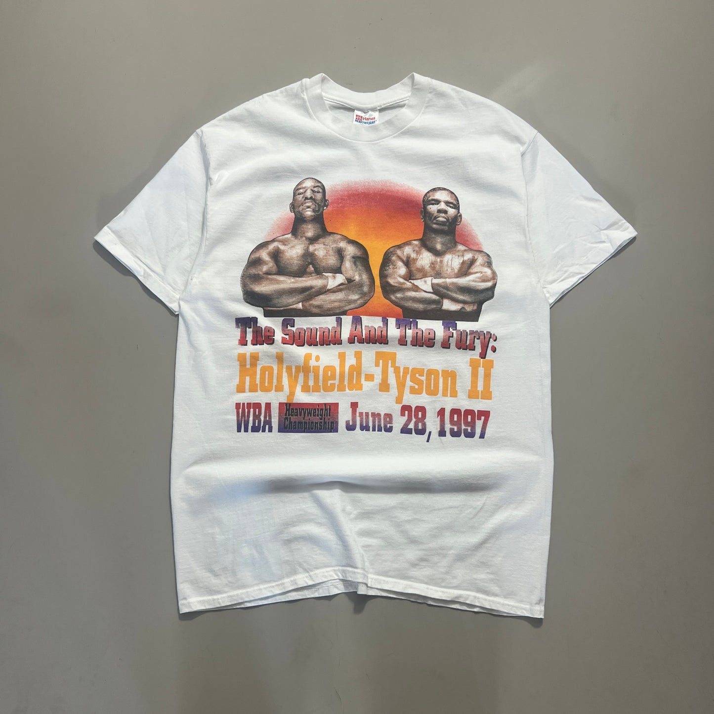 XL 1997 The Sound and the Fury: Holyfield-Tyson II T-shirt