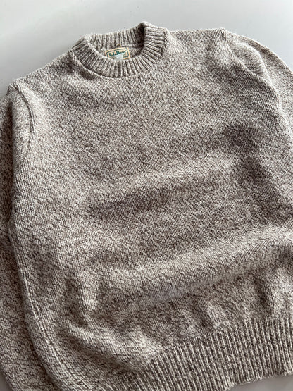 Womens Large 80s L.L. Bean Wool Sweater
