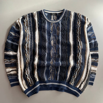XXL 90s Lorenzo Textured Knit Sweater