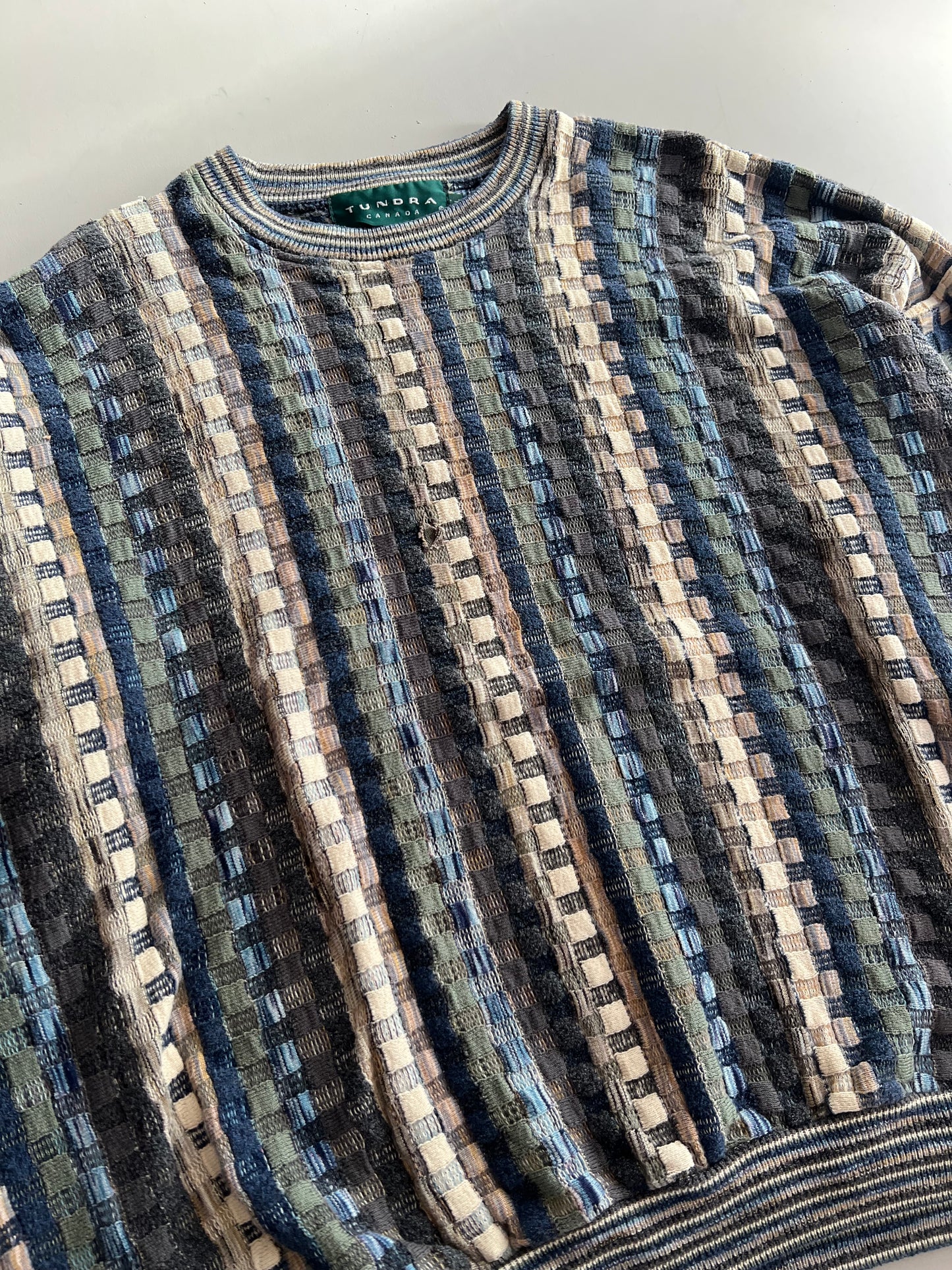 XL Tundra Canada Textured Sweater