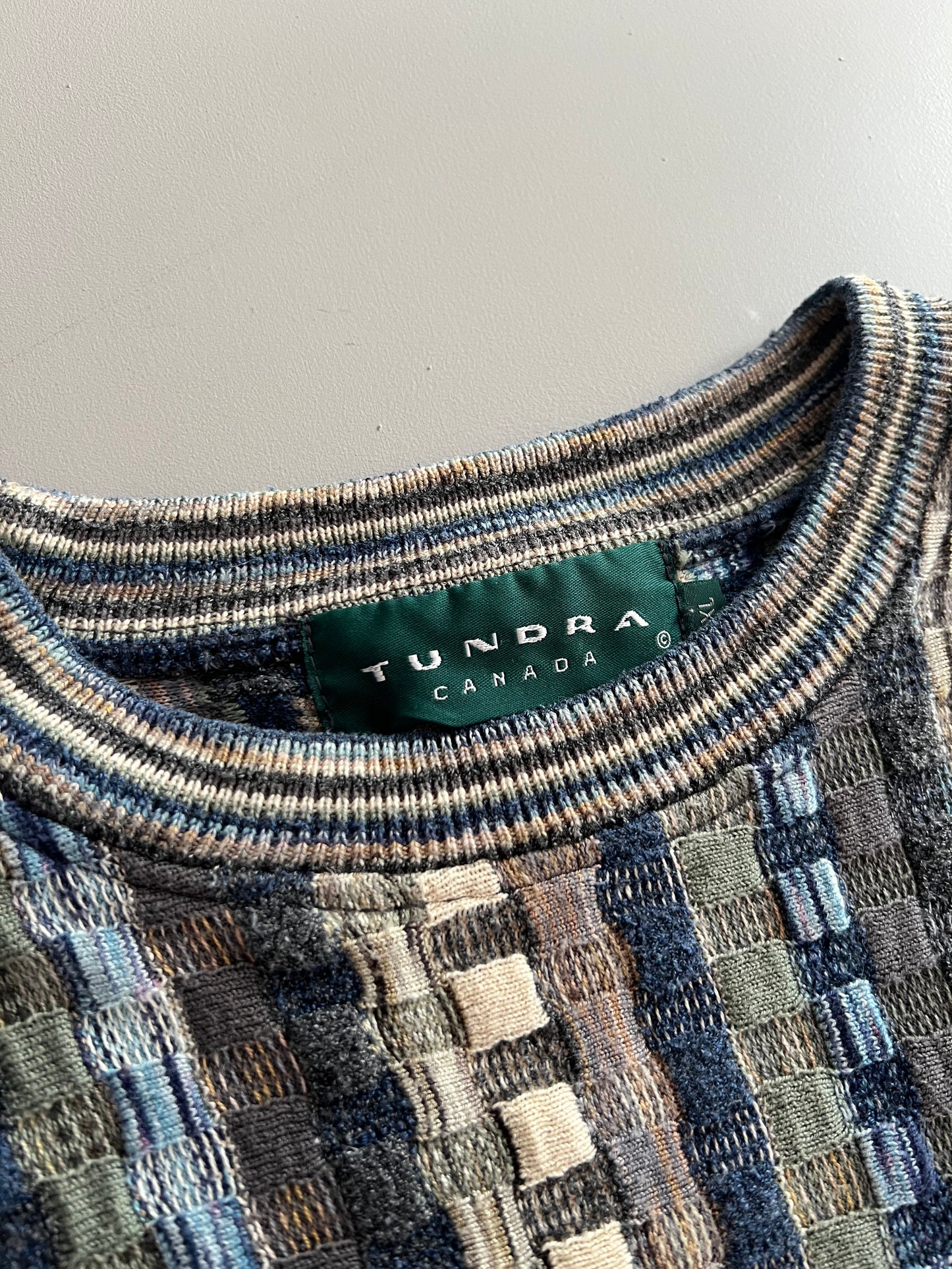 XL Tundra Canada Textured Sweater