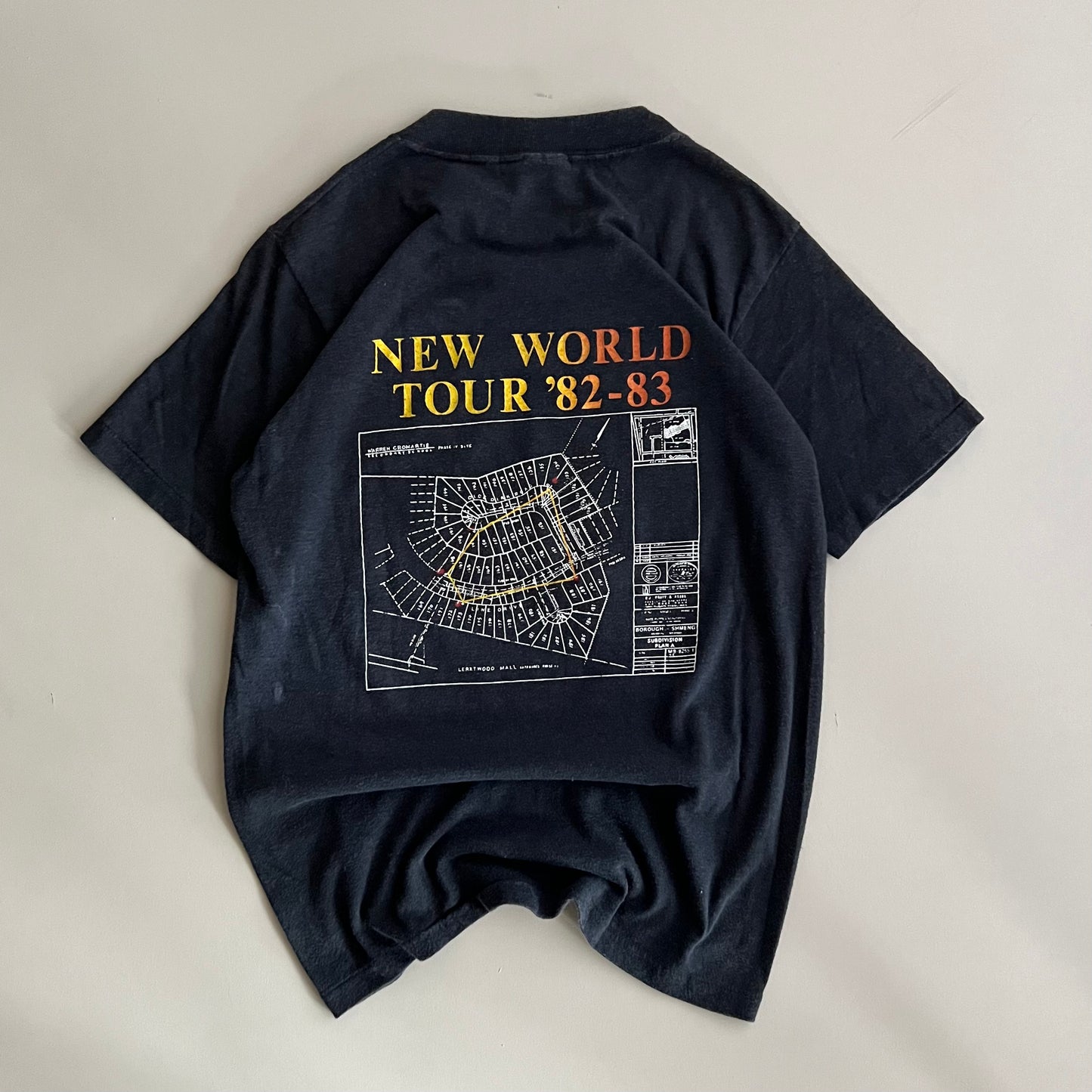 Medium 1983 Rush Signals Tour T-shirt