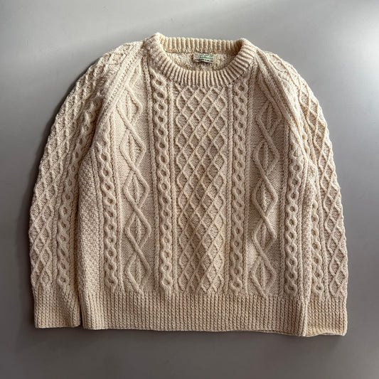 XL 80s Wool Cathrin Kanskics Knit Sweater