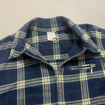 Large 2000s Old Navy Plaid Full Zip