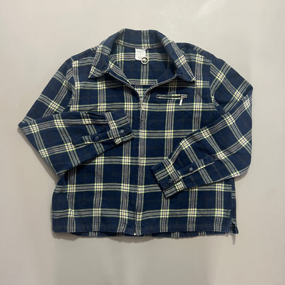Large 2000s Old Navy Plaid Full Zip
