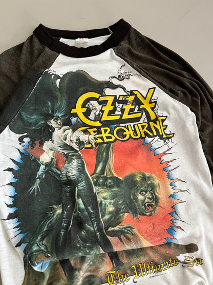 Large 1986 Ozzy Ozbourne The Ultimate Sin T-shirt