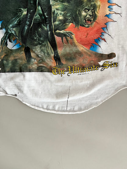 Large 1986 Ozzy Ozbourne The Ultimate Sin T-shirt