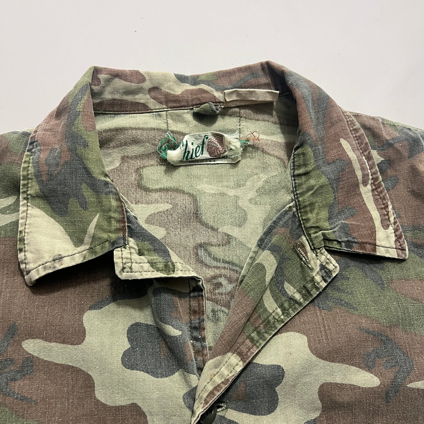Medium 1980s Chief Camo Chore