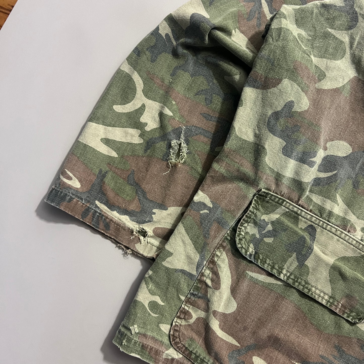 Medium 1980s Chief Camo Chore