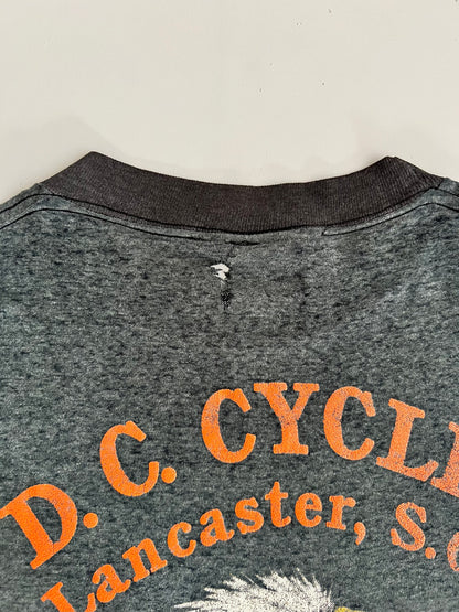 XL 80s Harley Davidson South Carolina 3D Emblem T-shirt