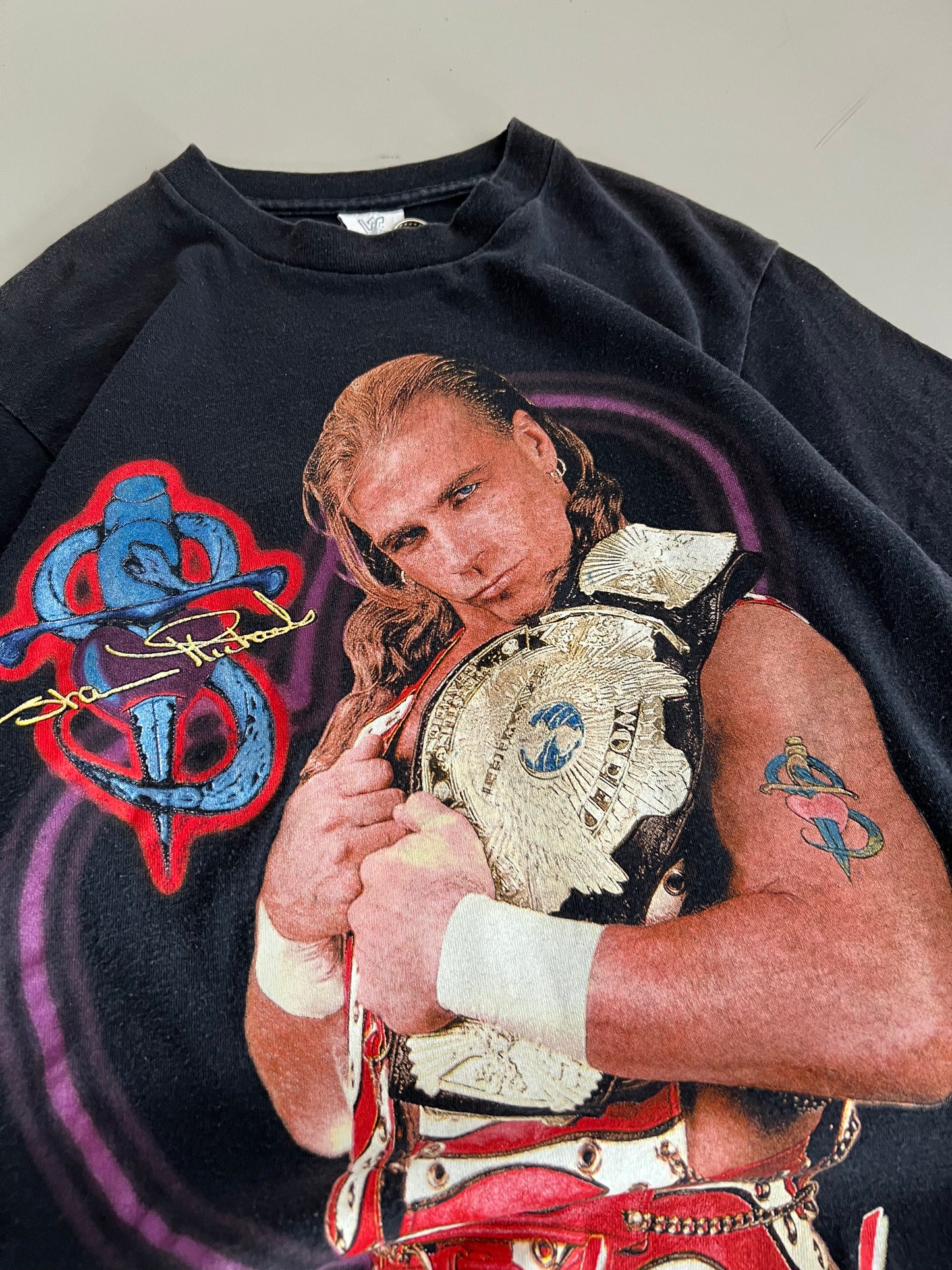 Small 1996 Shawn Michaels Heartbreak Kid WWF T-shirt