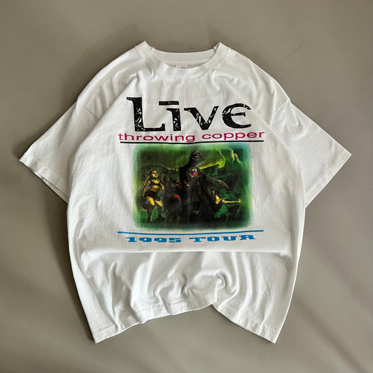 XL 1995 Throwing Copper LIVE T-shirt