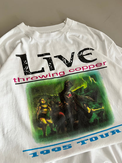 XL 1995 Throwing Copper LIVE T-shirt