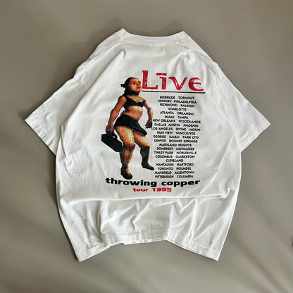 XL 1995 Throwing Copper LIVE T-shirt