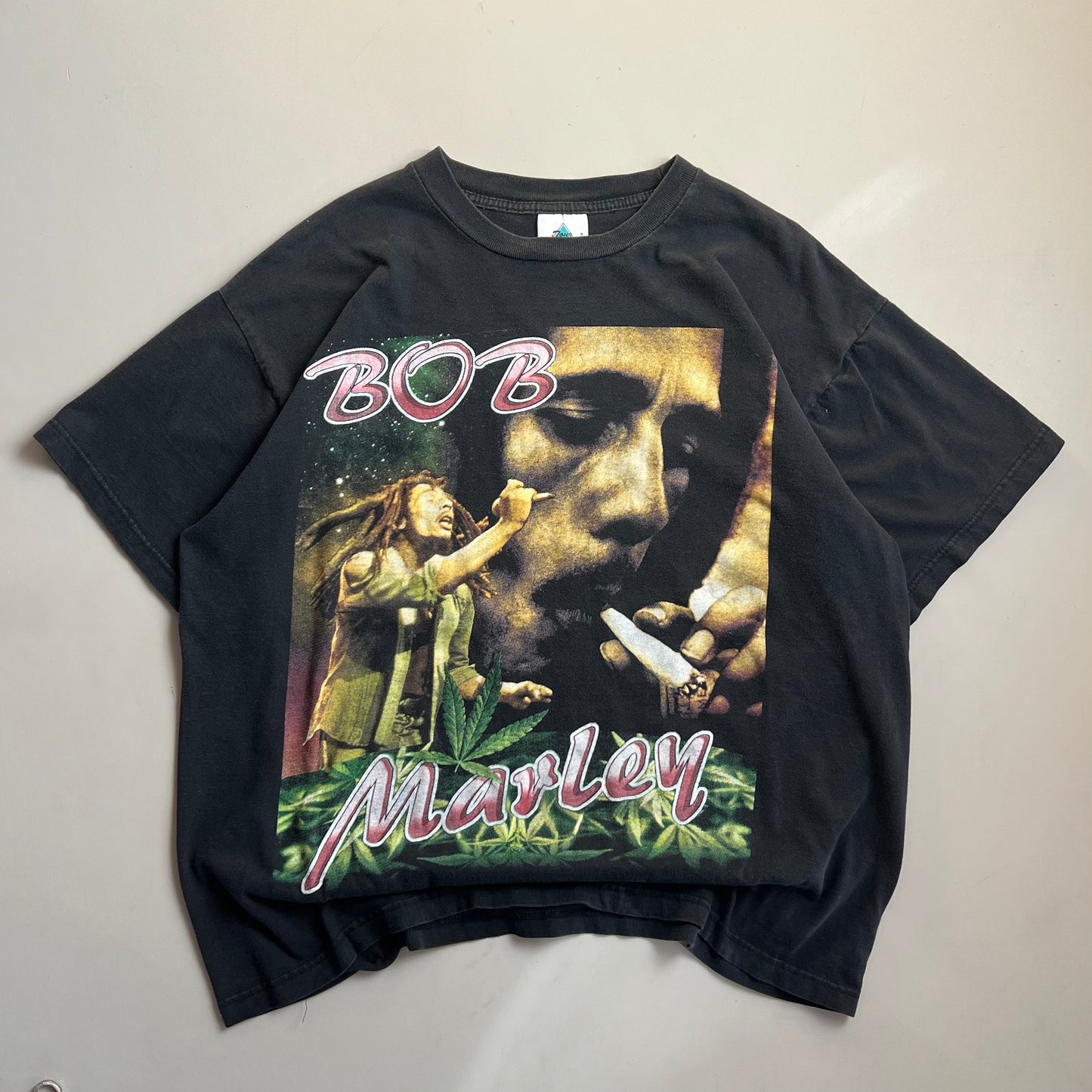 XL 1999 Bob Marley Natural Mystic Rap T-shirt