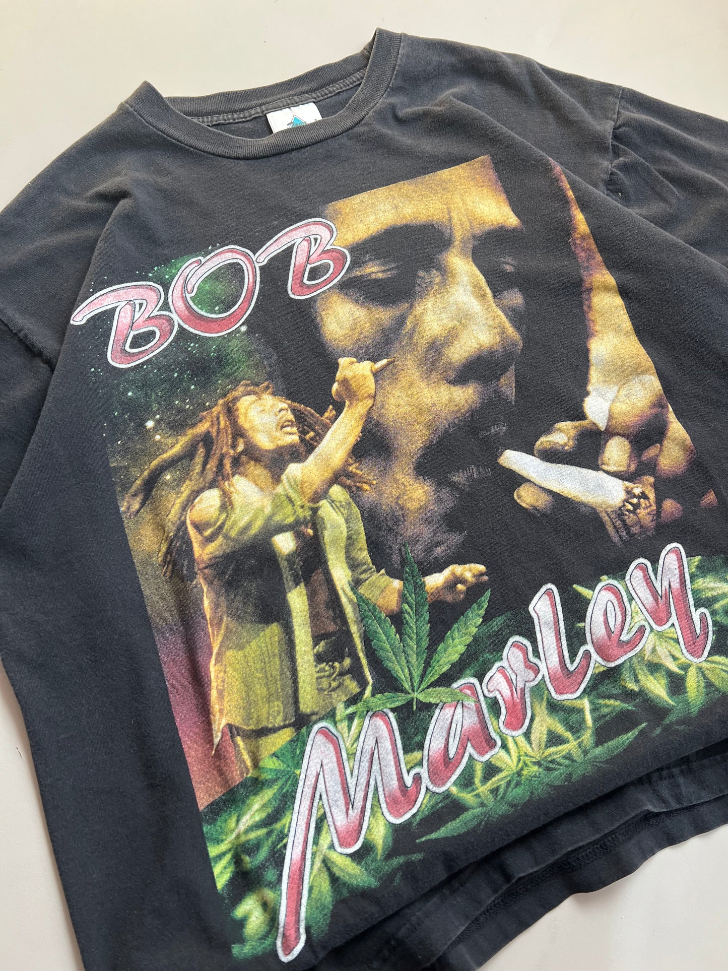 XL 1999 Bob Marley Natural Mystic Rap T-shirt