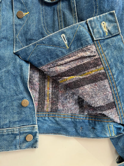 Large 1980s Lee Storm Rider Denim Jacket