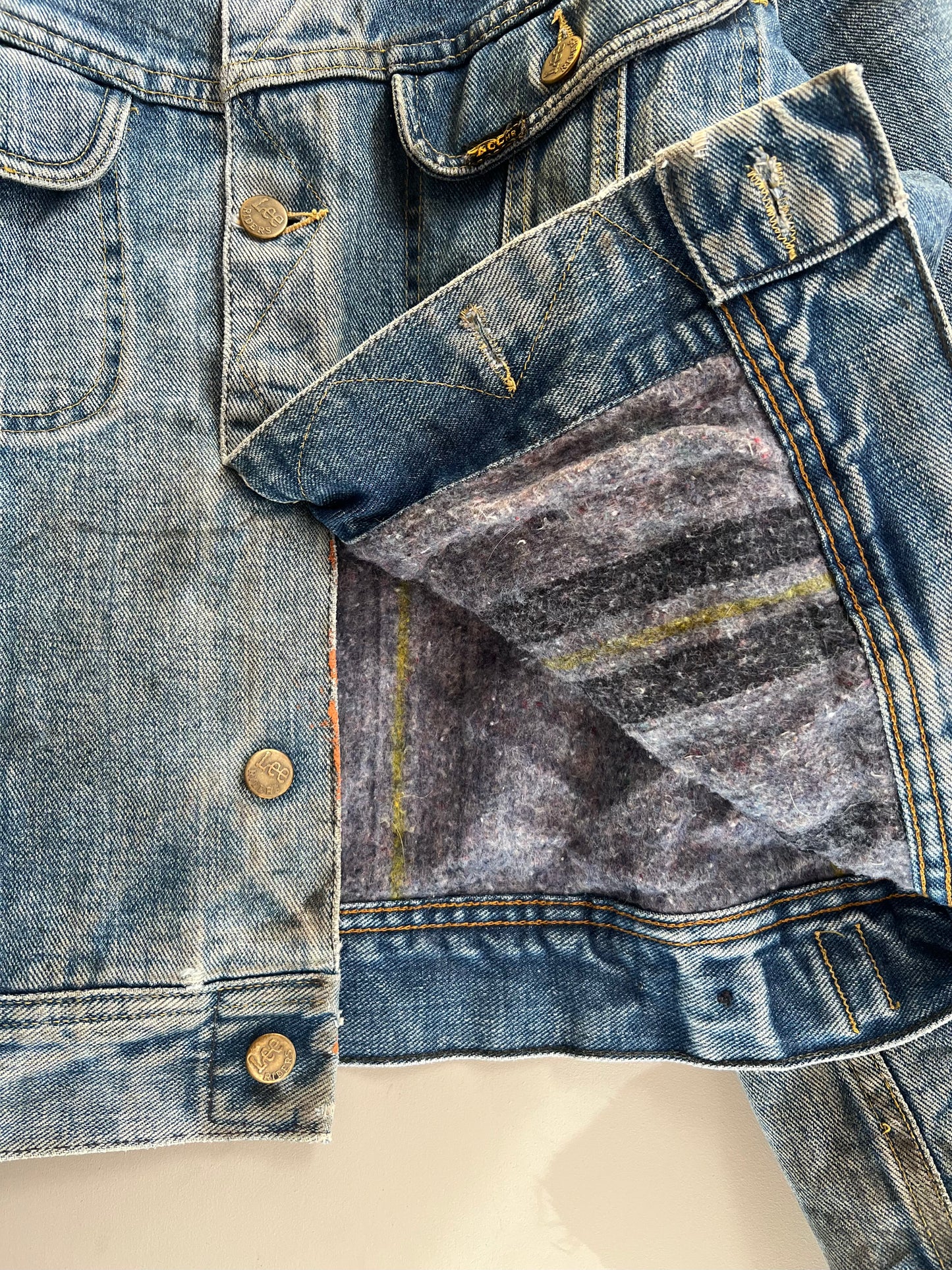 Medium 1980s Lee Storm Rider Denim Jacket