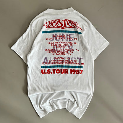 Large 1987 Boston US Tour T-shirt