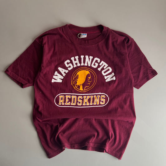 Large 80s Champion Washington Red Skins T-shirt