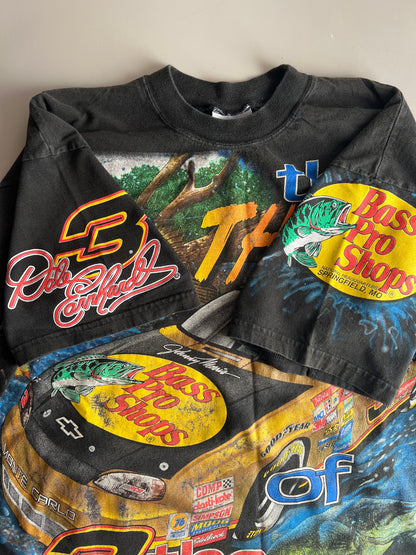 XL 1998 Dale Earnhardt Bass Pro AOP T-shirt