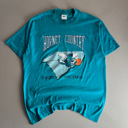 XL 80s Charlotte Hornets Country T-shirt
