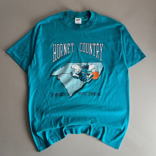XL 80s Charlotte Hornets Country T-shirt