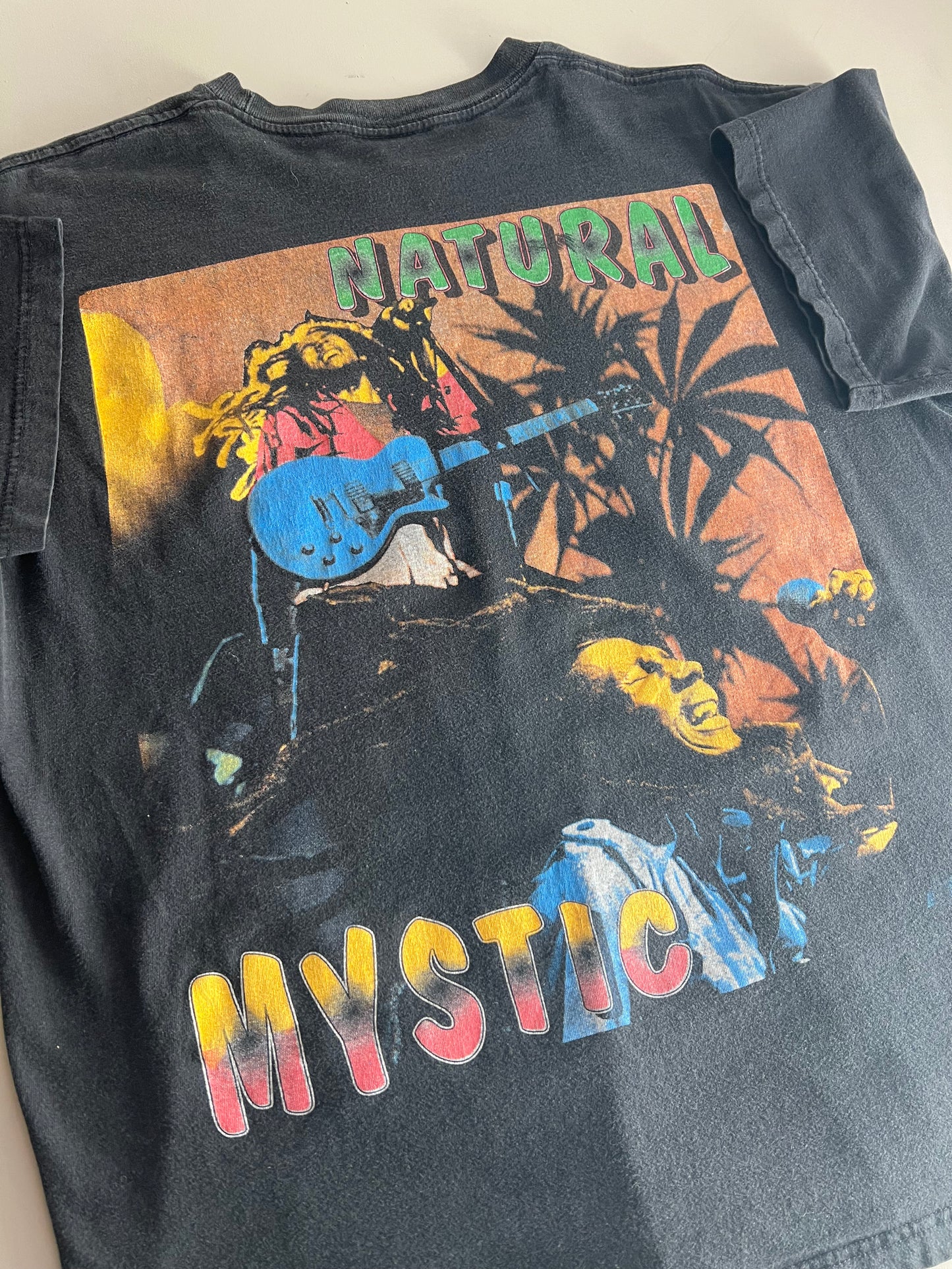 XL 1999 Bob Marley Natural Mystic Rap T-shirt