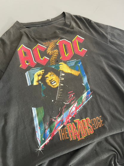 Large 1990 AC-DC The Razors Edge World Tour T-shirt