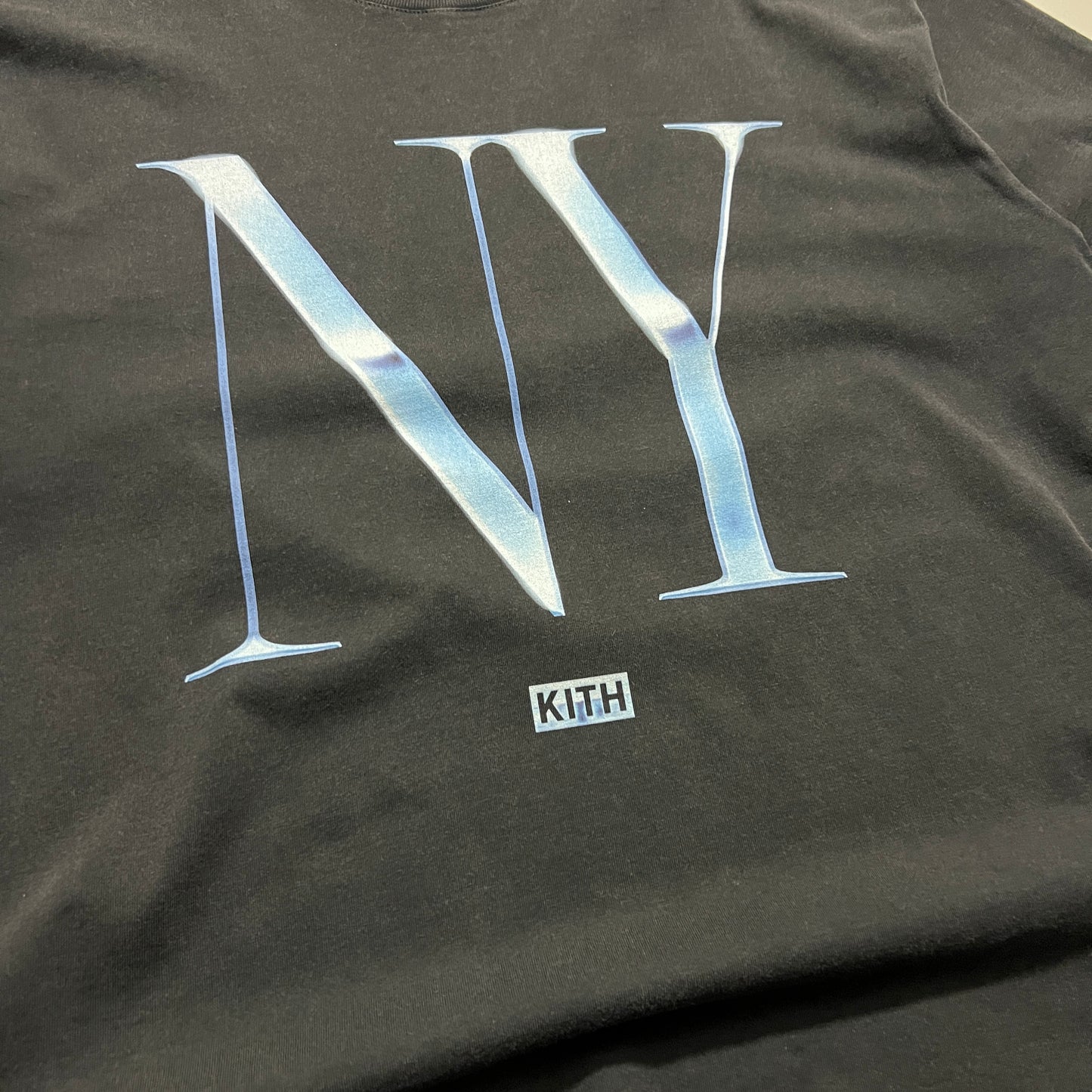 Large Kith NY Chrome T-shirt