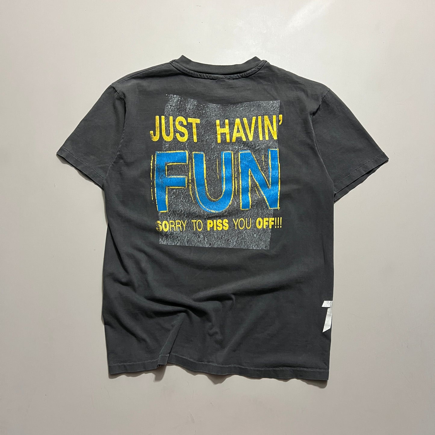 Large 1990s Thrasher Magazine Just Havin fun T-shirt