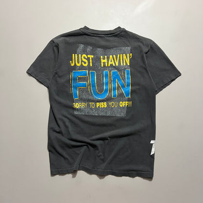 Large 1990s Thrasher Magazine Just Havin fun T-shirt