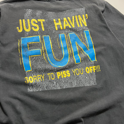 Large 1990s Thrasher Magazine Just Havin fun T-shirt