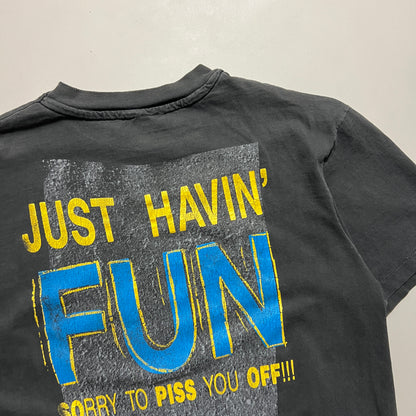 Large 1990s Thrasher Magazine Just Havin fun T-shirt