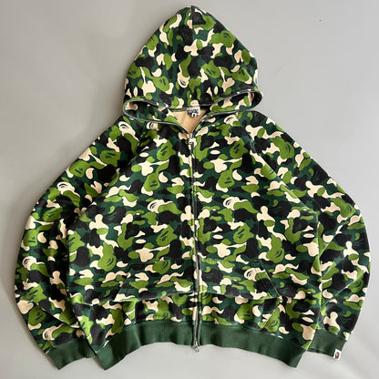 Large 2006 Bape Camo Full Zip Sweatshirt