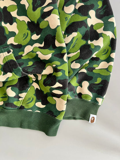 Large 2006 Bape Camo Full Zip Sweatshirt