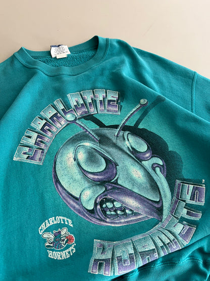 XL 90s Charlotte Hornets Sweatshirt