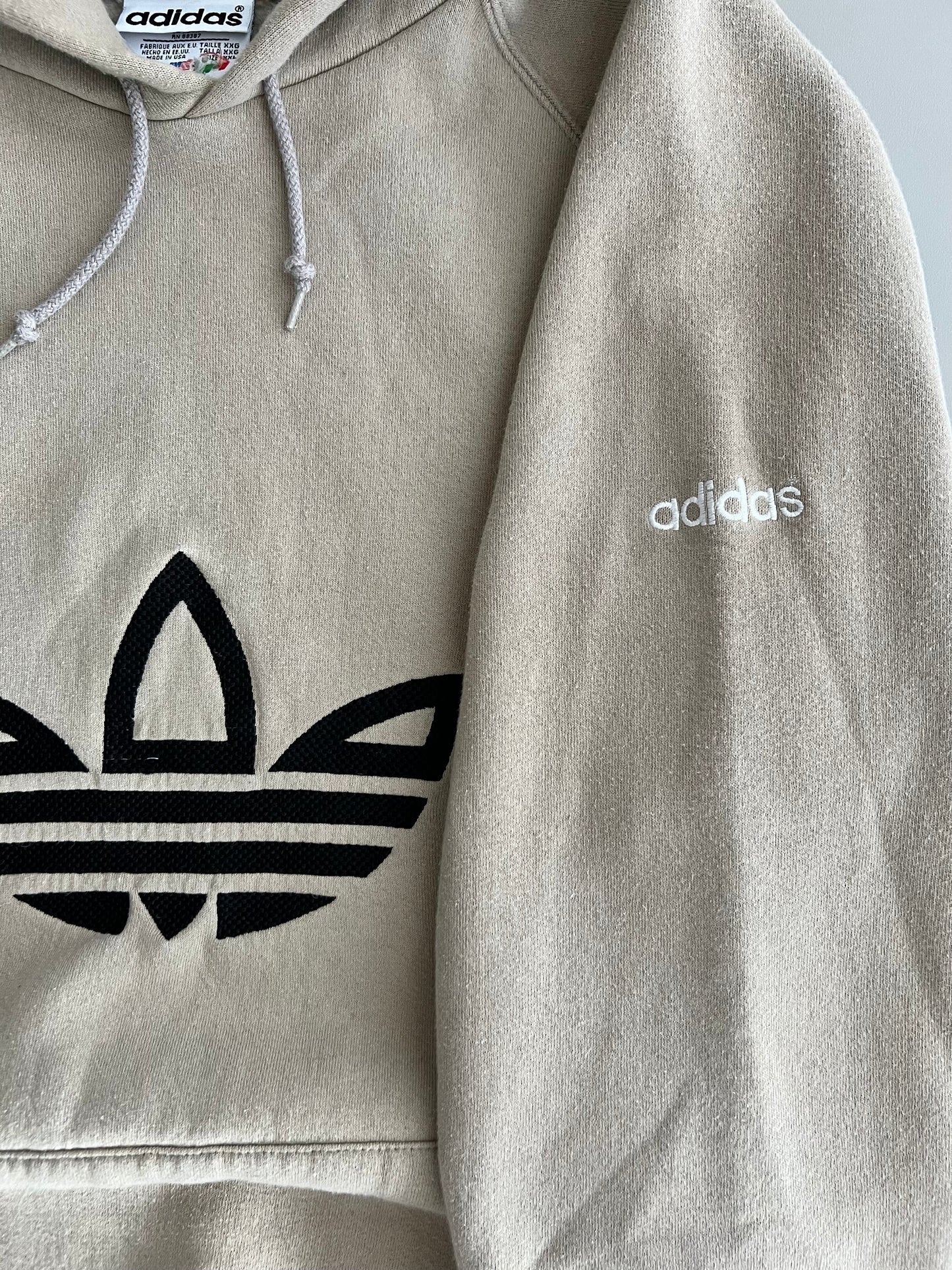 XXL 90s Adidas Embroidered Sweatshirt