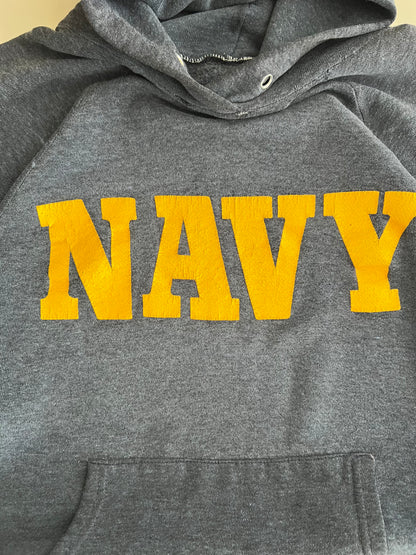 Large 80s Navy Sweatshirt