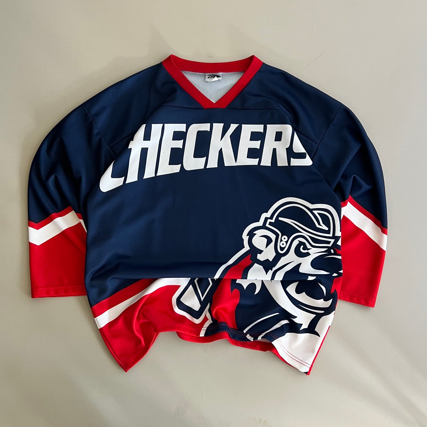 Large 2000s Charlotte Checkers AHL Jersey