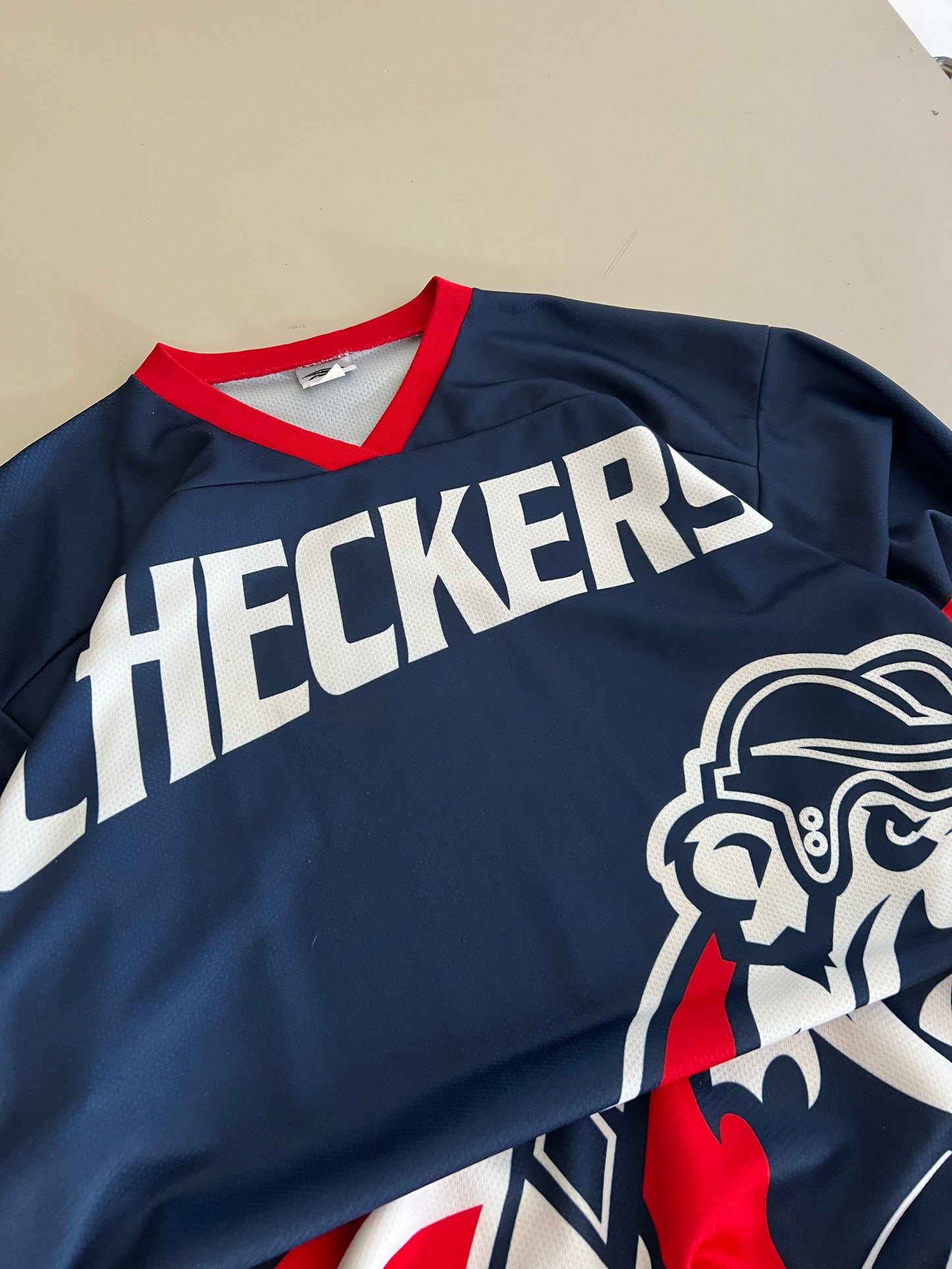 Large 2000s Charlotte Checkers AHL Jersey