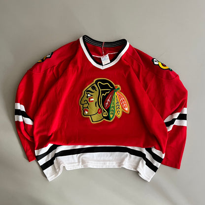 XL 90s Chicago Blackhawks CCM Jersey