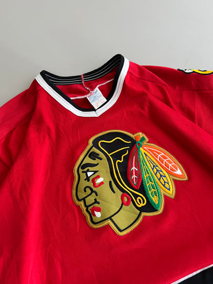 XL 90s Chicago Blackhawks CCM Jersey