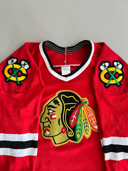XL 90s Chicago Blackhawks CCM Jersey