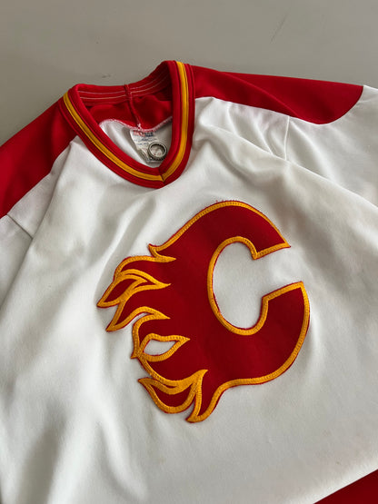 Small 80s Calgary Flames NHL Jersey