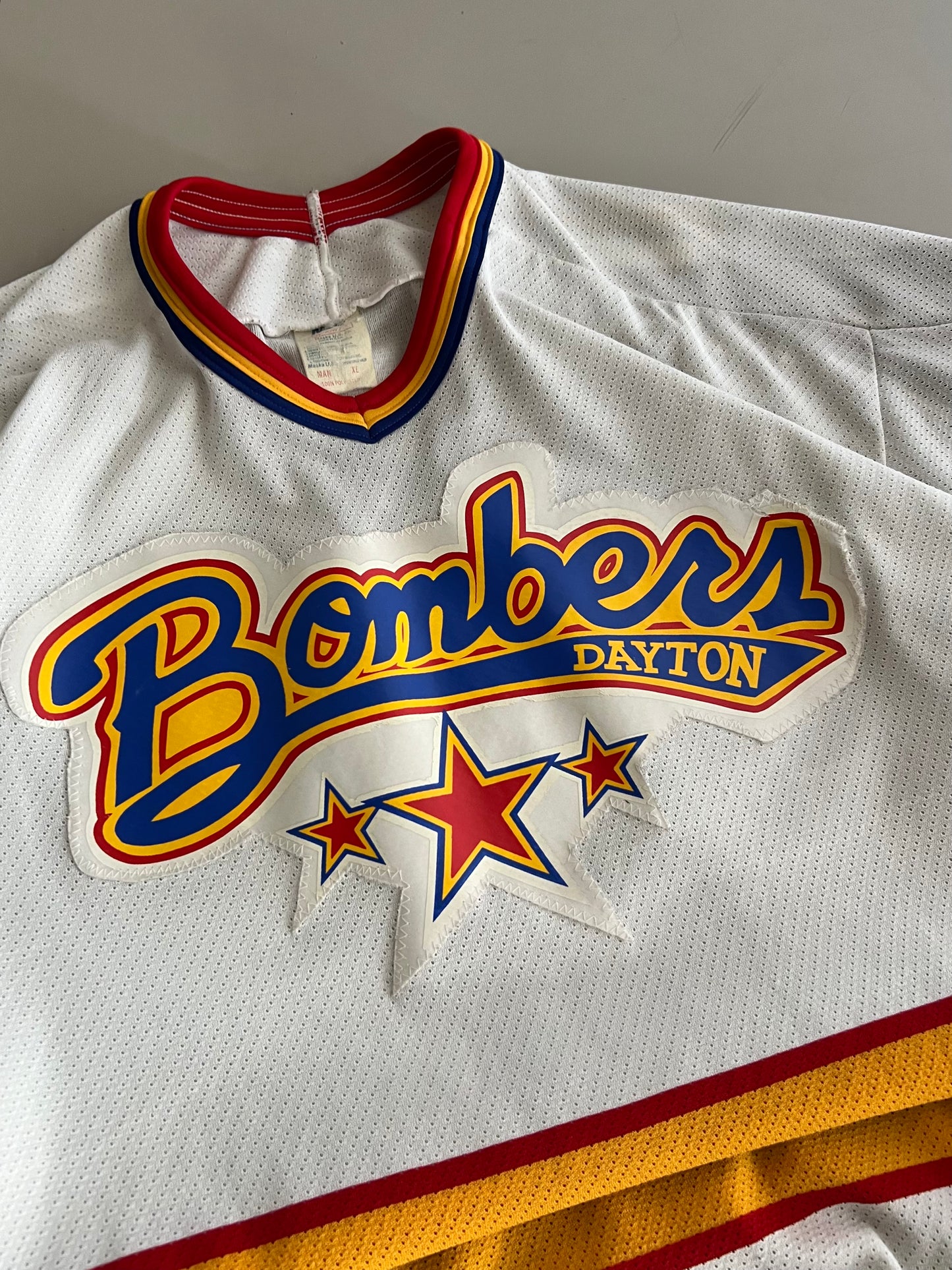 XL 90s Dayton Bombers Hockey Jersey