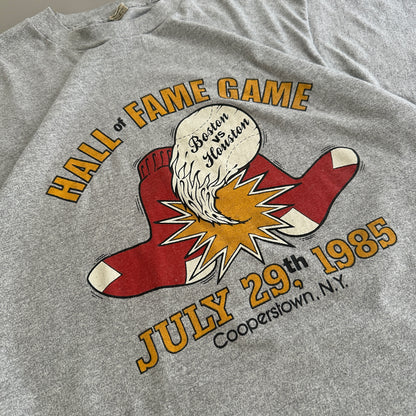 XL 1985 Hall of Fame Game Boston vs Houston T-shirt