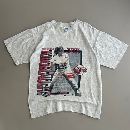 Large 1997 Minnesota Twins Chuck Knoblauch T-shirt