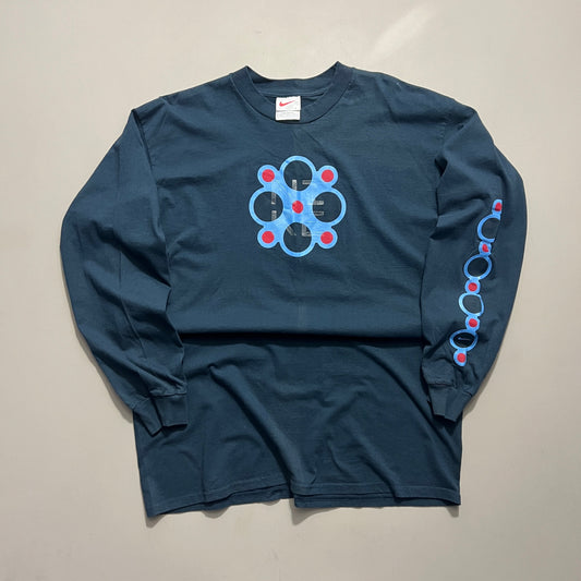 XL 2000s Nike Puff Print Long Sleeve T-shirt