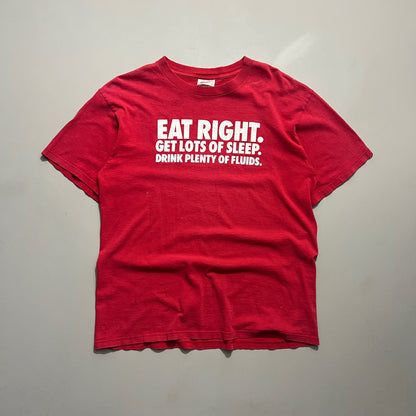 Medium 90s Nike Eat Right. T-shirt
